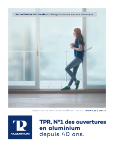 TPR N°1 des ouvertures en aluminium depuis 40 ans